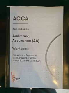 ACCA BPP audit and assurance workbook