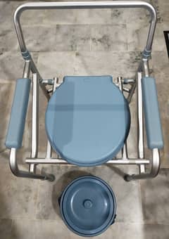 Commode Chair with Bucket