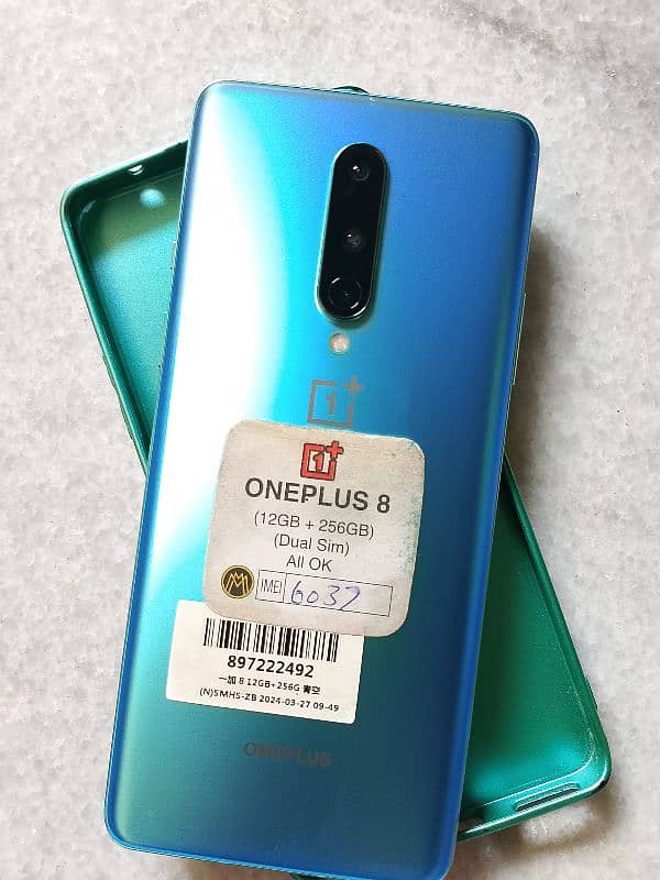 One plus 8 (12 + 256) Dual sim All ok 1