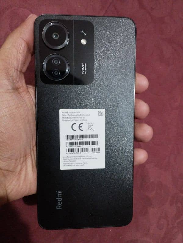 Redmi 13C  6GB  only phone. 0