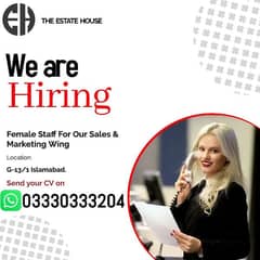 Tele Marketing Staff Required | Female staff | Urgent Hiring