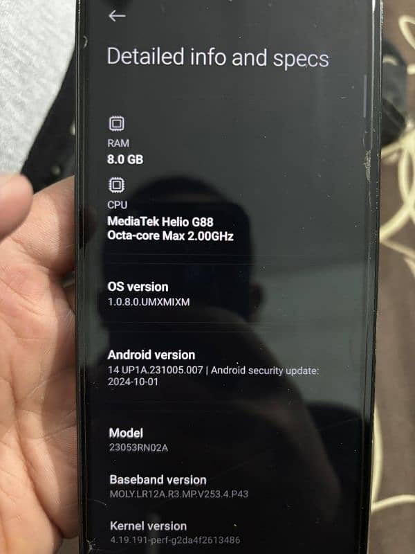 redmi 12  8+8/128 9.5/10 condition 3