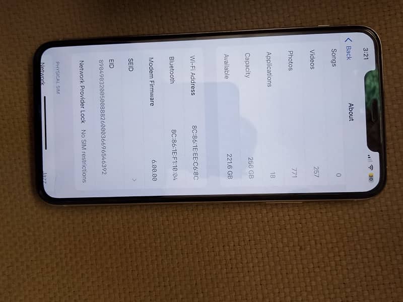 iphone 11 pro max 256gb approved 2