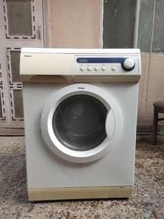 HAIER FRONT LOAD WASHING MACHINE