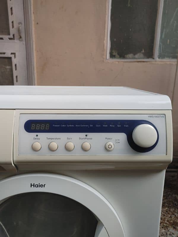 HAIER FRONT LOAD WASHING MACHINE 5