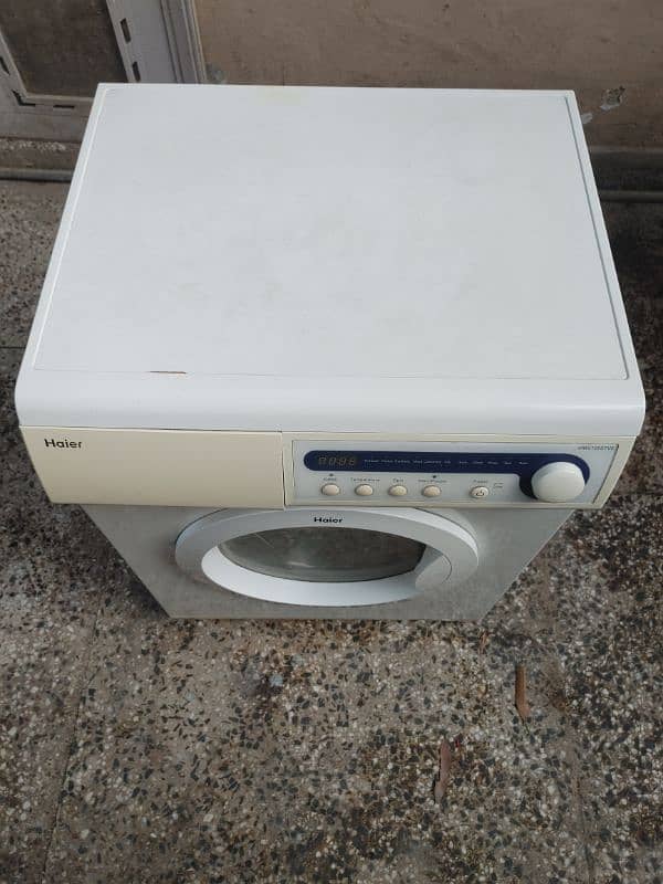 HAIER FRONT LOAD WASHING MACHINE 6