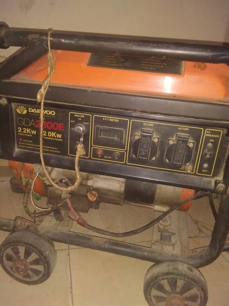 Daewoo Generator 2KV 1