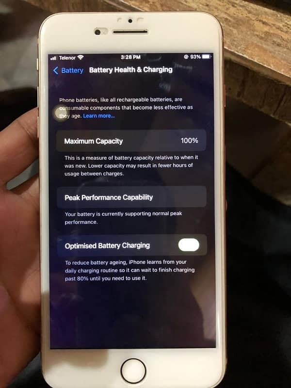 iPhone 8 Plus just panel battery changed 0