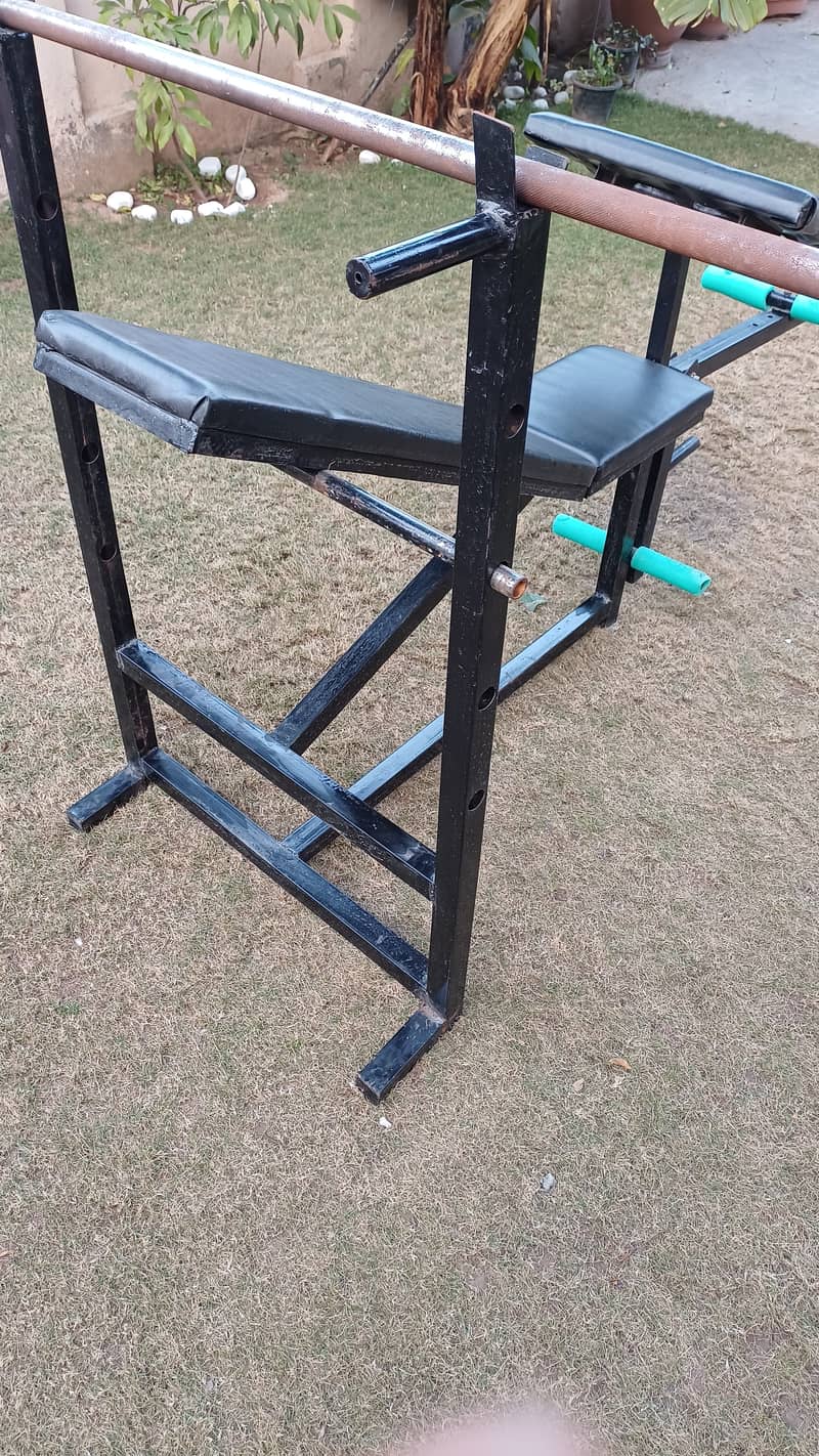 Heavy duty Bench press in Reasonable Price with Free ROD 3