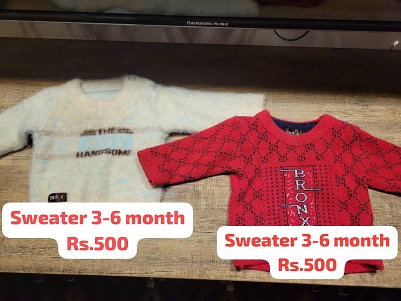 Clothes for Sale 0-1 Years Old Girl 1