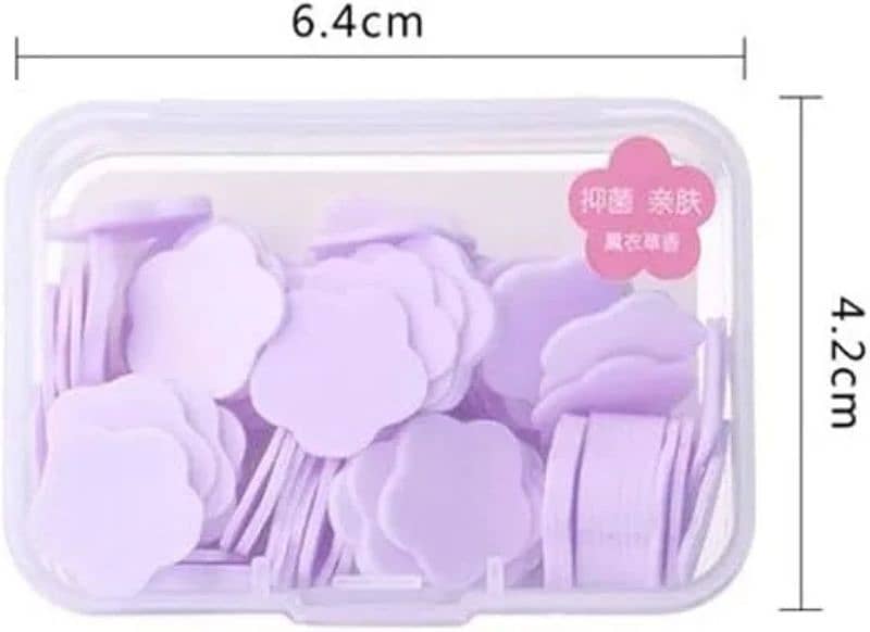 Disposable Flower Paper Soap & Bottle Paper Soap & Paper Soap 2