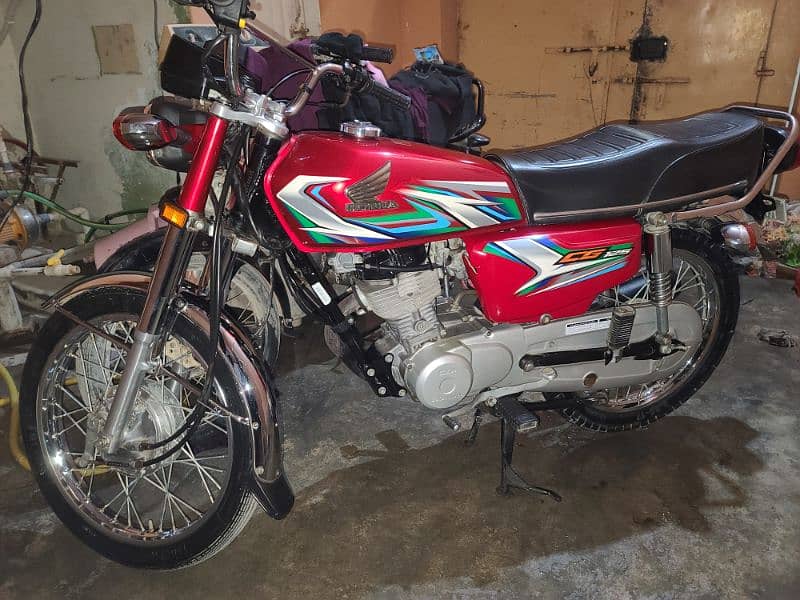 Honda CG 125 2023 | Karachi Num 0