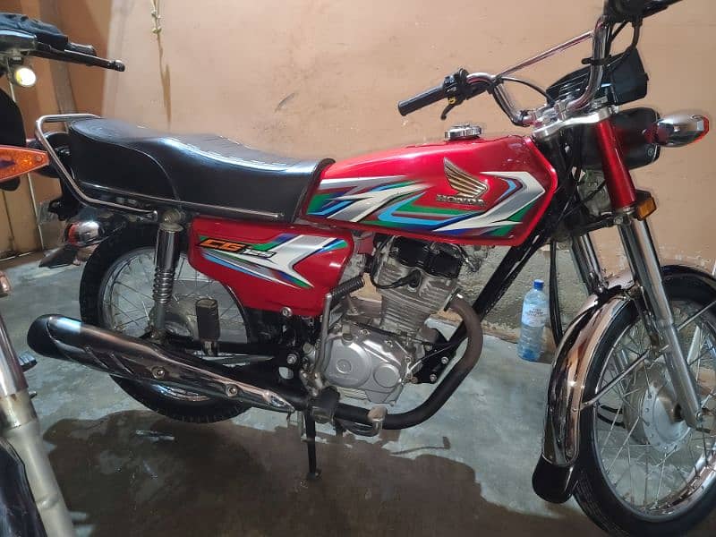 Honda CG 125 2023 | Karachi Num 8