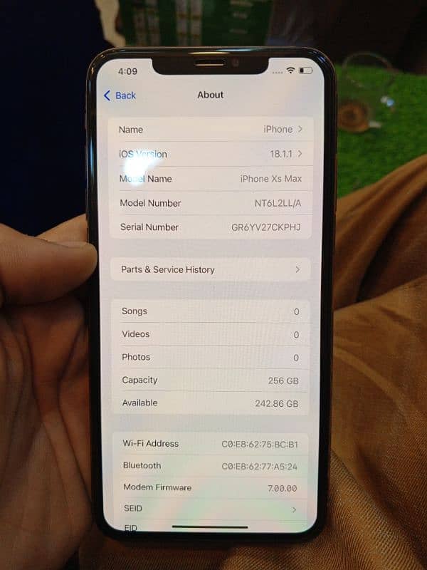 iphone xs max PTA approved officially 256 GB 11