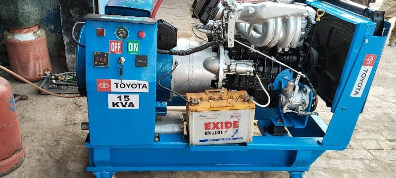 generator 15kva national gas and petrol 7