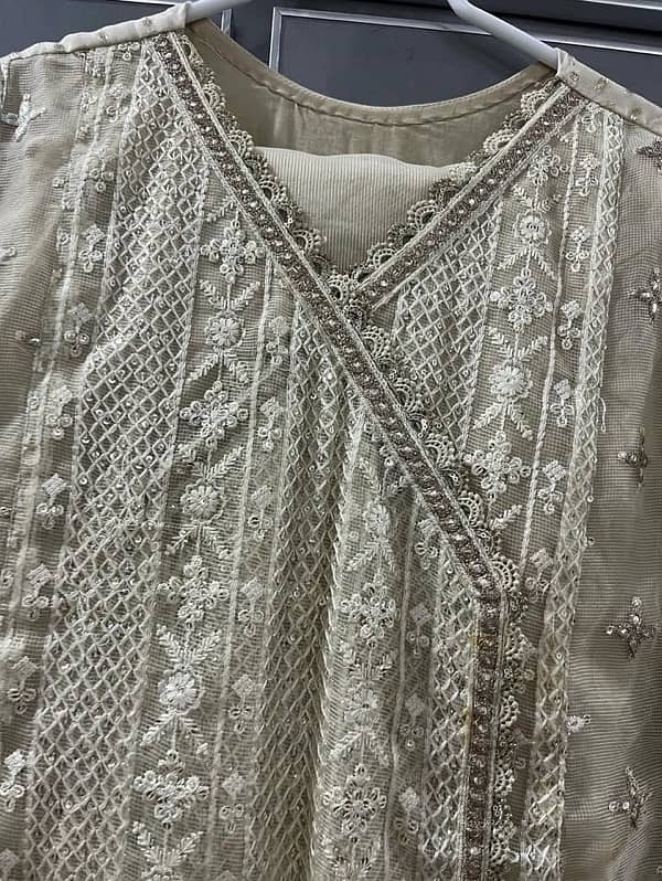 stitched pakistani dress, branded dress, 2