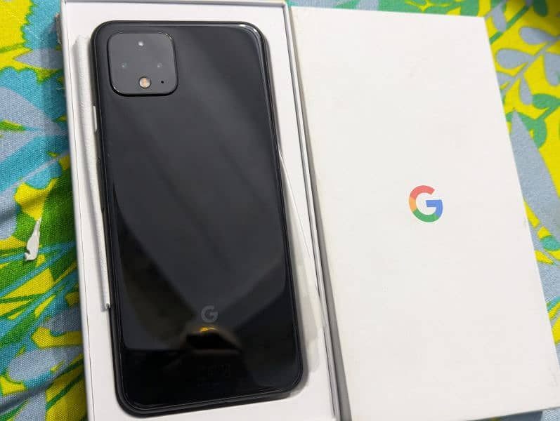 Google Pixel 4 Full Box 10/10 Condition 1