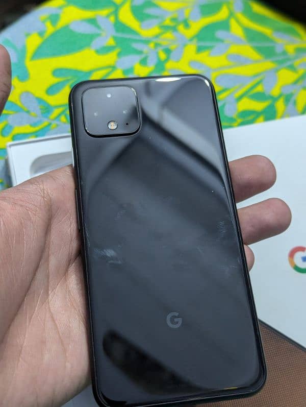 Google Pixel 4 Full Box 10/10 Condition 6