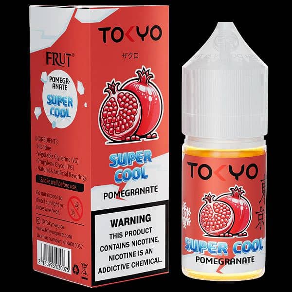 Tokyo Pomegranate Salt 30 ml Super Cool Series |35 mg 0