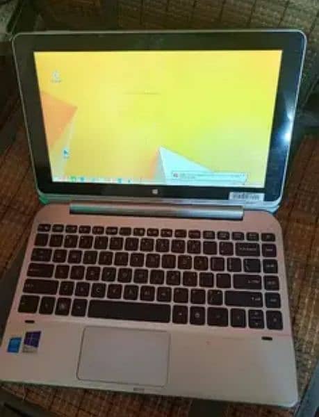 Windows Convertable Laptop and tablet with ssd hard  with bag and box 7