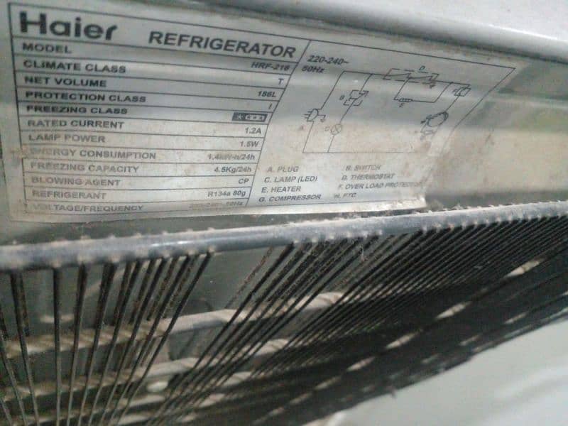 HAIER DOUBLE DOOR FRIDGE 100% working 3