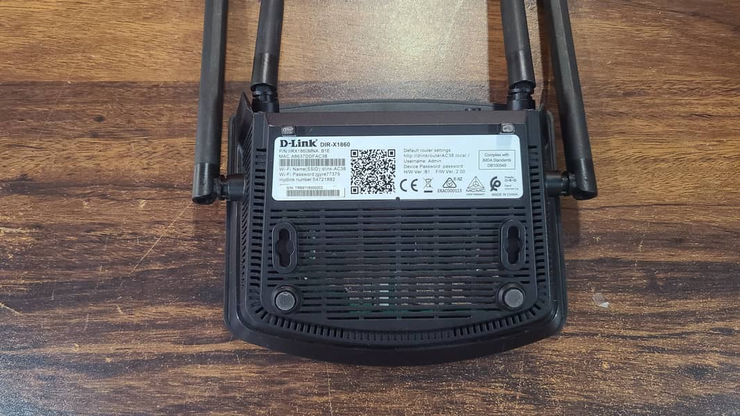 Dlink DIR-X1860 AX1800 Wi-Fi 6 Smart Gigabit Router (Branded Used) 19