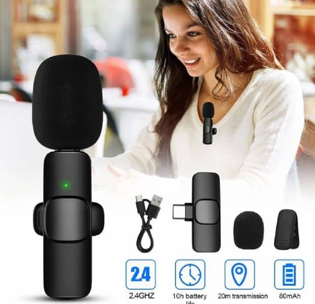 Wireless Microphone for Iphone and C Type 1