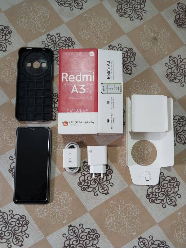 Redmi A3 4/128 PTA Approved, just like new 2