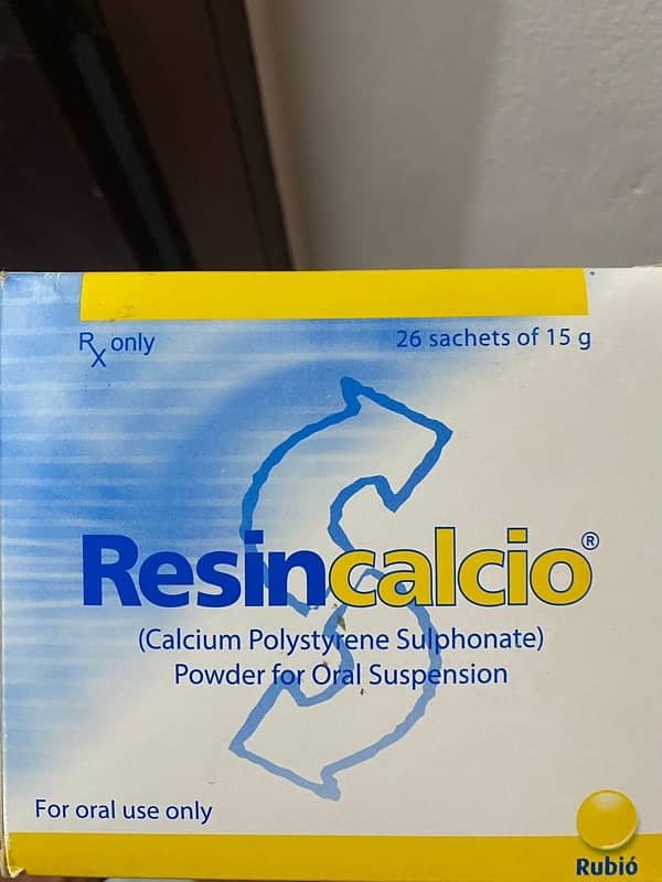 Resincalcio Sachets 15g Oral 26s for sale 0