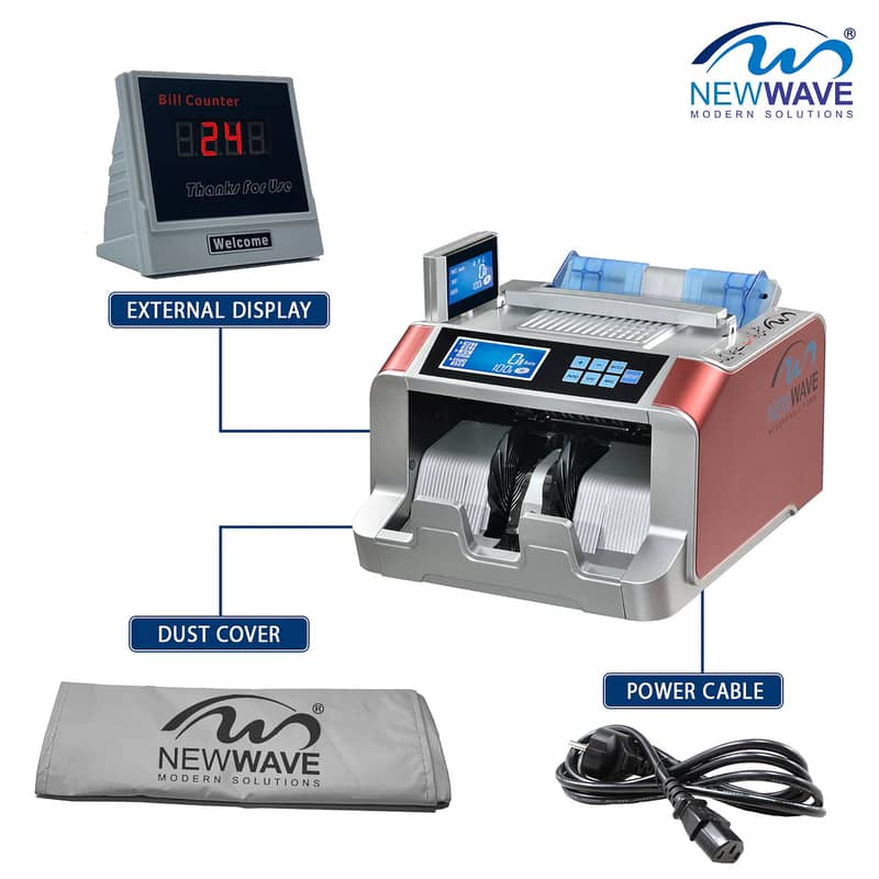 newwave cash counting machine 0