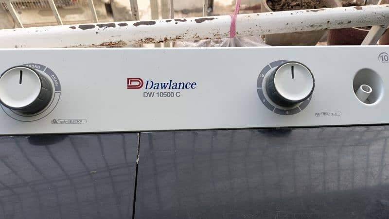 dawlance washing machine  model 10500 6