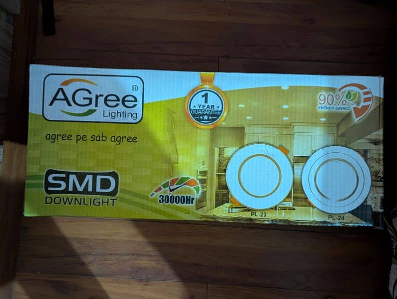 SMD Light 8W. ceiling light box packaging 2