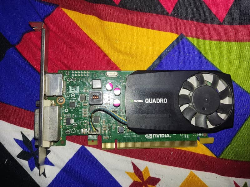 NVIDIA Quadro K620 2 GB DDR3 128 bit DirectX12 Graphics card 0