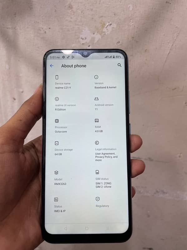 realme C21-Y Ok mobile hai 4+64 Official oprove hai 8