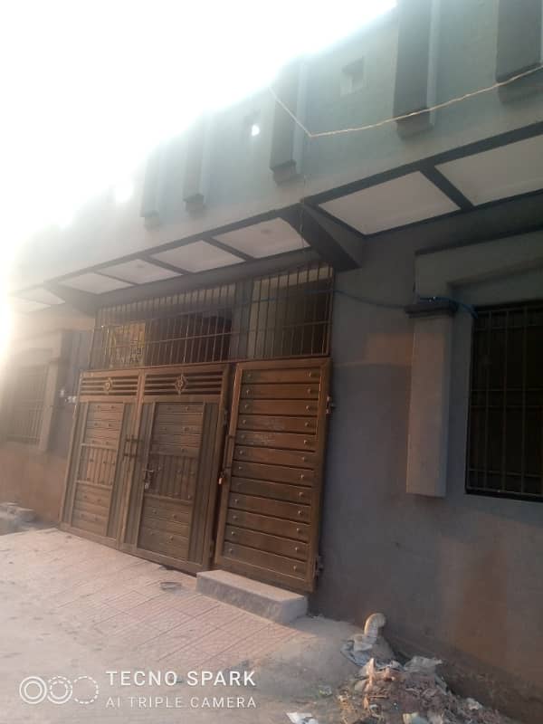 3Marla corner single story for sale madina town near to Ghauri toen 4c2 13