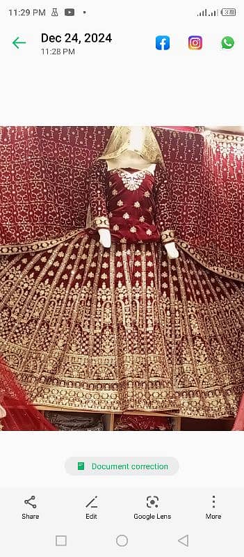 Bridal Lehnga | Barat Dress | Wedding Dress | Indian Lehnga for Sale 1