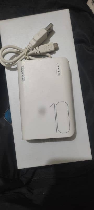 ROMOSS power bank blus charging cable 0