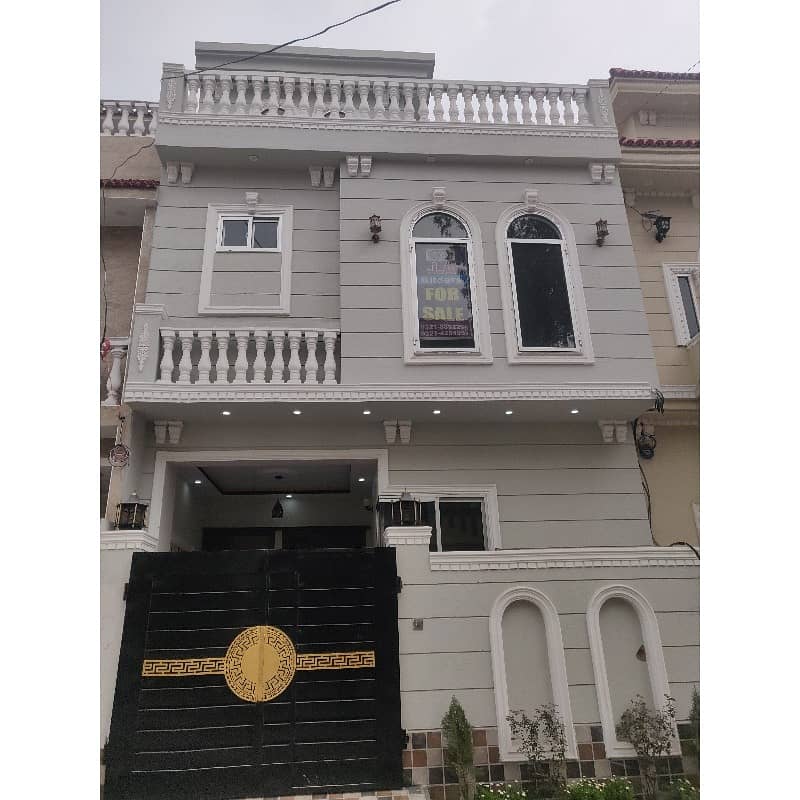 3 Marla Brand New House In Decent Design Is Available For Sale In Hafeez Garden Housing Scheme Phase 5 Canal Road Near Harbanspura Interchange Lahore. 0