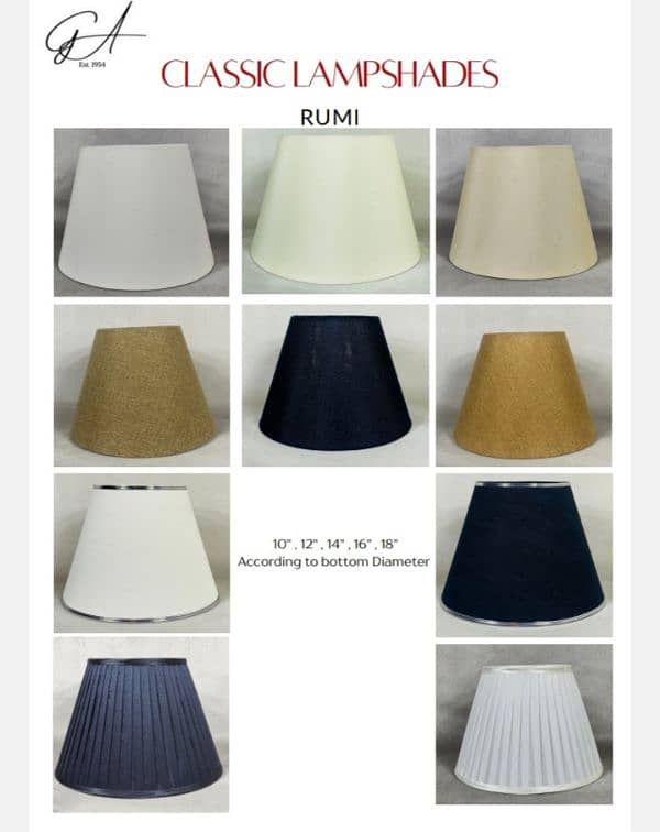 Table lamps and room decor items 0