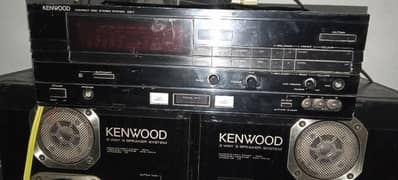 speaker & amplifier Kenwood