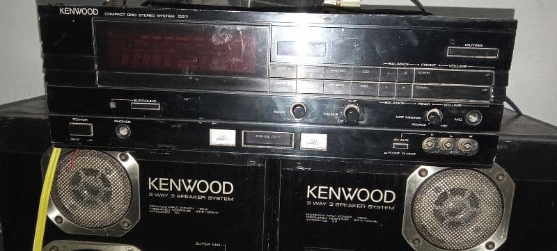 speaker & amplifier Kenwood 0