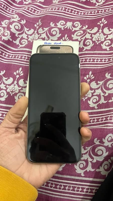 iphone 15 pro max 256gb non pta physical + esim 1