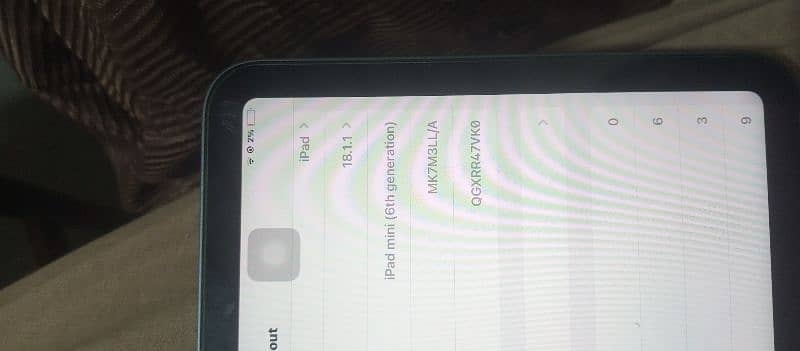 ipad mini 6 64 gb LLA modal All ok 0