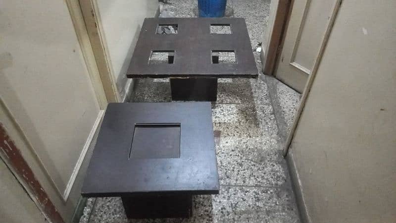 center table with side table, normal condition 3