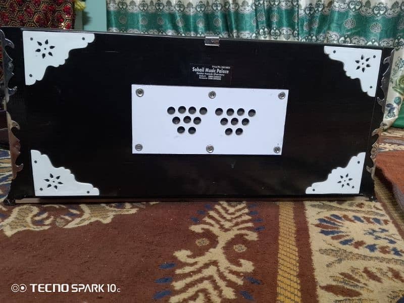 Indian Harmonium black Colour 0