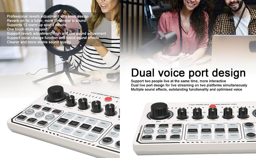 Audio Mixing Console,vocal effects,live streaming,singing sound effect 2