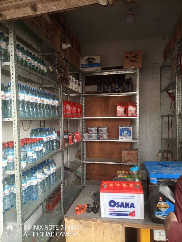 Heavy Steel Shop Rack Almari for sale urgent 0