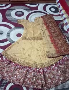 Bridal Sharara Baraat and Valima for sale