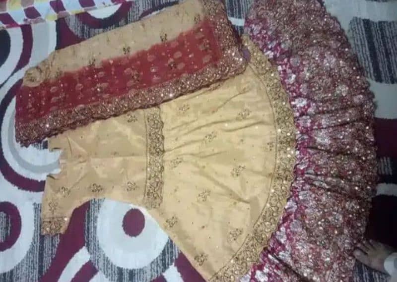 Bridal Sharara Baraat and Valima for sale 2