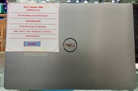 Dell Latitude 7400, Corei5-8th generation Laptop